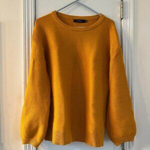 Mustard Zesica Crewneck